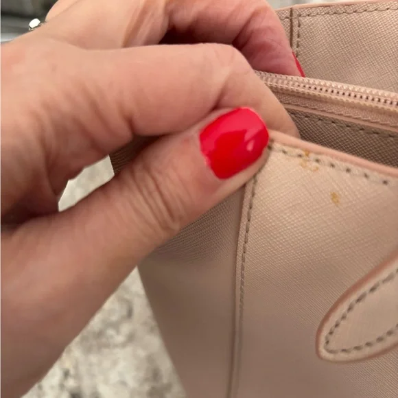 Tory Burch Light Pink Blush Leather Tote Bag! - Picture 14 of 14